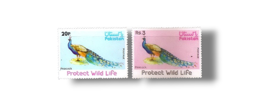 1976 PK412s Wild Life Series Indian Peafowl