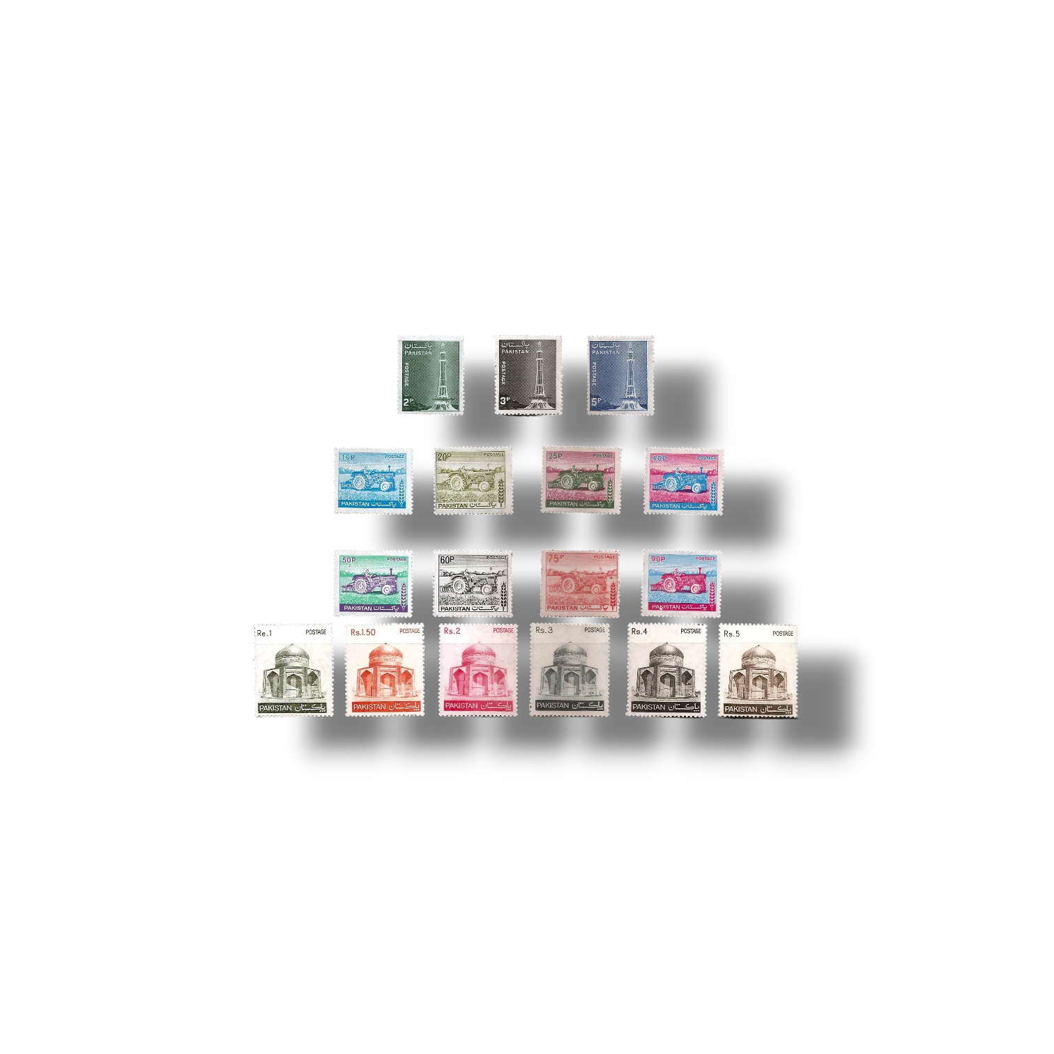 1978 PK480s Pictorial Definitives of 1978-1981