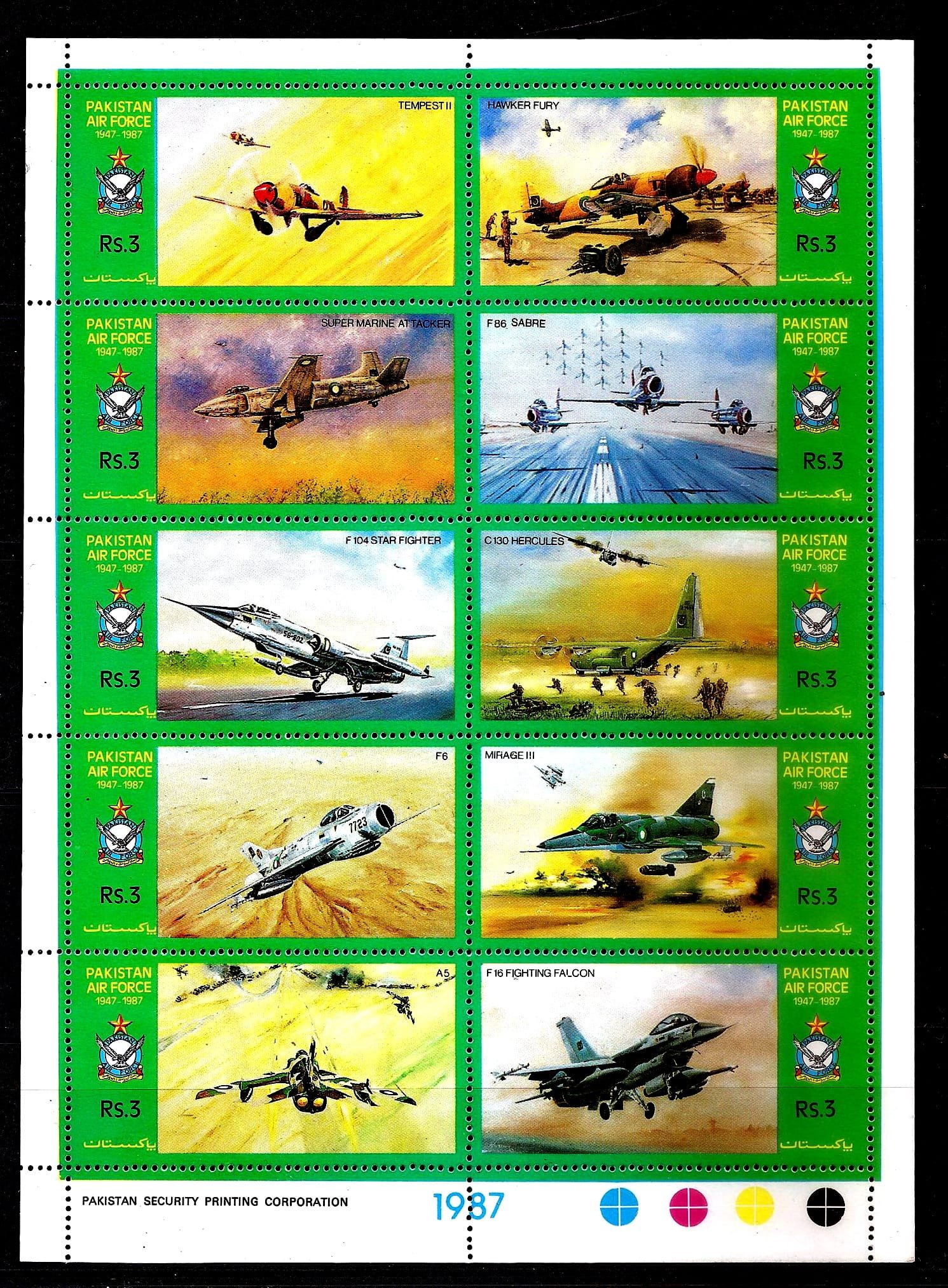 1987 PK724s Air Force Day Military Aircrafts