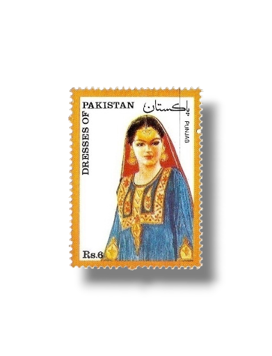 1993 PK897 Women Traditional Costumes Punjab